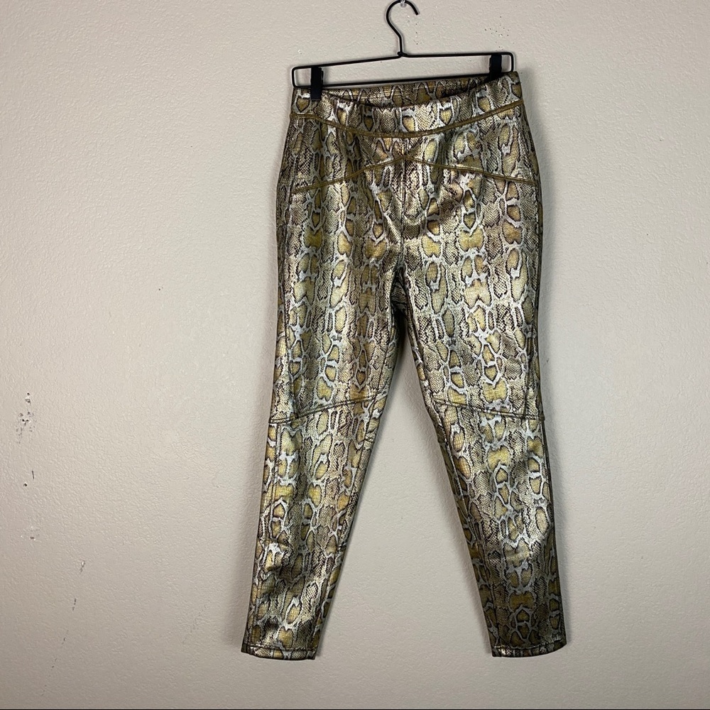 Free People Cheetah Print Leggings Size Medium